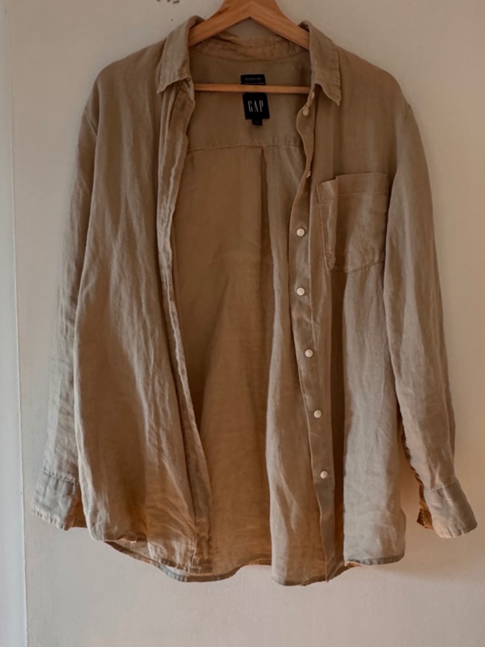 Gap Linen Boyfriend Shirt